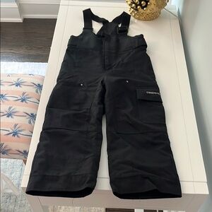 Obermeyer Black Overall Ski Pants